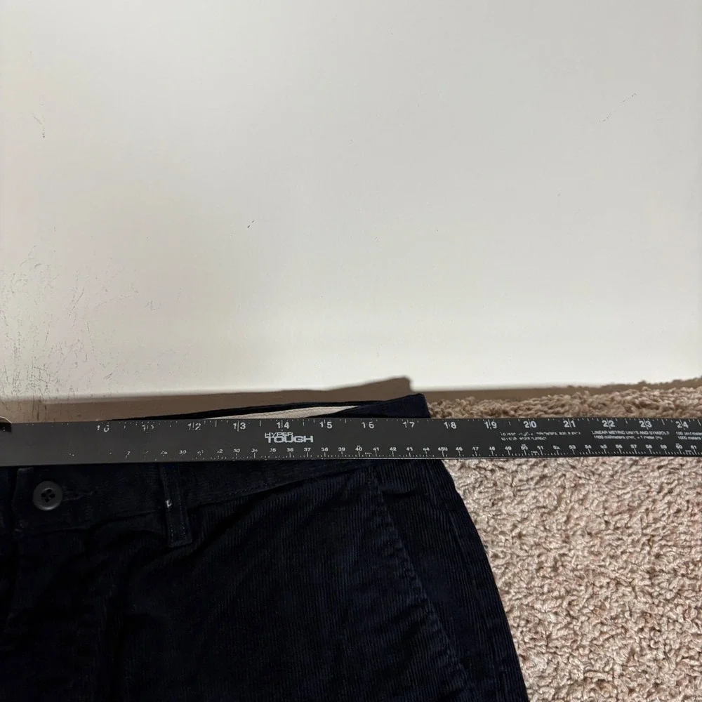 J.Crew Oarsman Classic Straight Corduroy Pants Navy Blue CM717 Mens 34x36